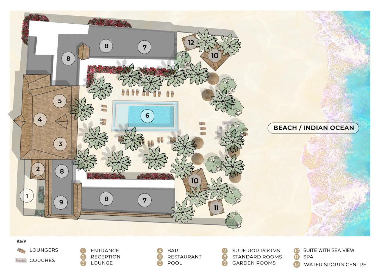 The Loop Beach Resort (Adults Only) Jambiani  Eksteriør bilde